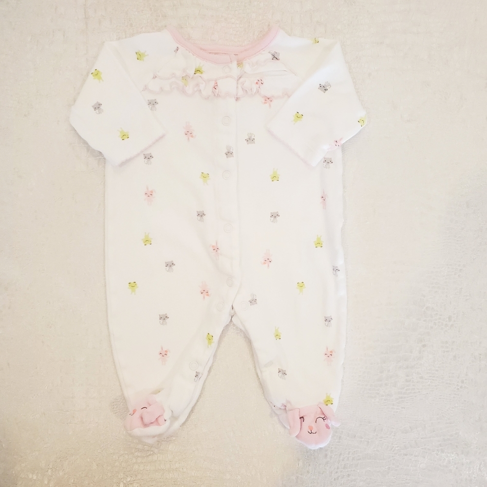 4for$20!! Cotton footie size 3m by Carter's
